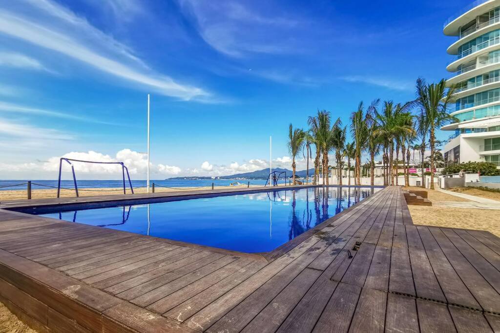 Estudio Acogedor A Pie De Playa Nuevo Vallarta Buitenkant foto